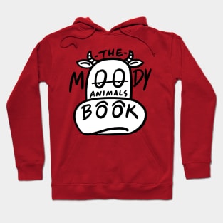 Funny Cow The Mood Animal Book Hoodie